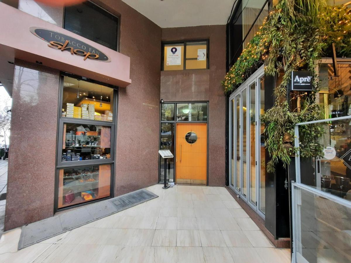 Ace Location | Luxury Building Apartment Tesalonika Bagian luar foto