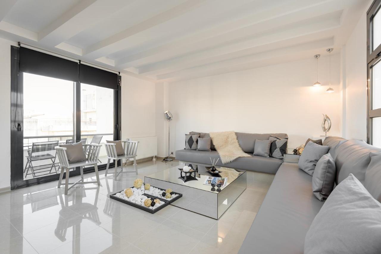 Ace Location | Luxury Building Apartment Tesalonika Bagian luar foto